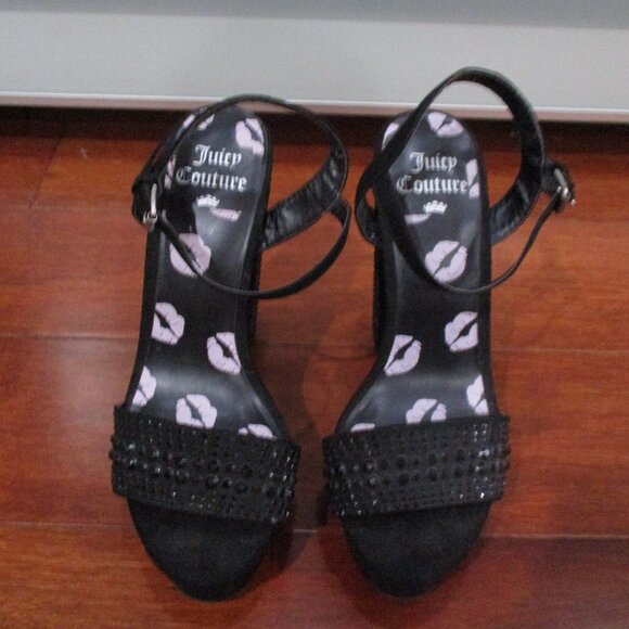 Juicy Couture Embellished Platform Sandals - Picture 2 of 8